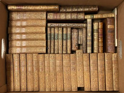 Deux cartons de livres XVIIIe et XIXe, dont...