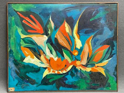 Colette PRADES-JOURDAIN ( XX°)
Le jardin...