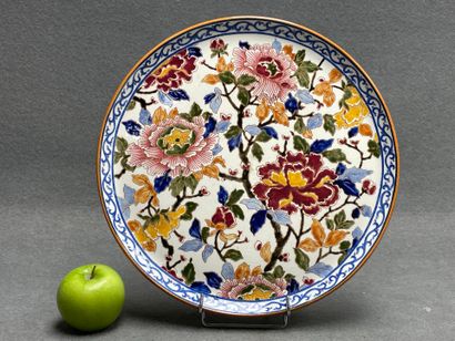 GIEN modèle Pivoines: Plat à tarte 
D: 33...