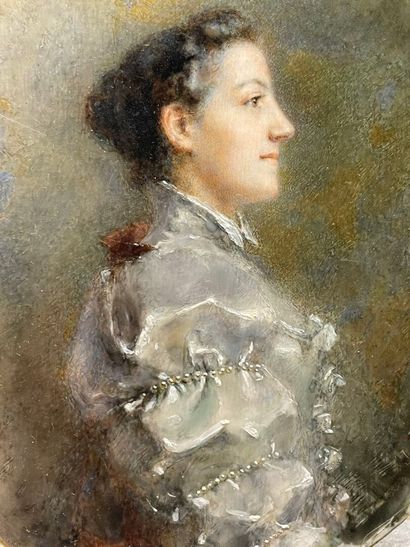 Juliette REVEILLON ( vers 1900)
Portrait...