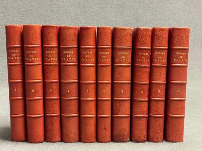Oeuvres de Platon en 10 volumes
Charpentier...