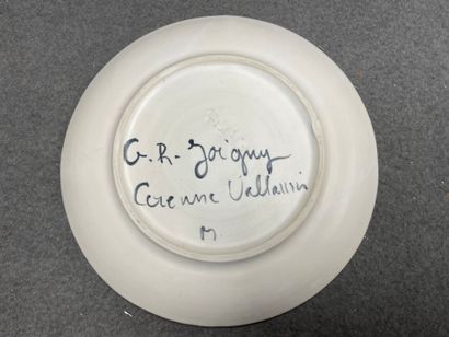 Cérenne Vallauris: Service à dessert à décor...