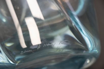 DAUM France
Grand vase à col évase en cristal...