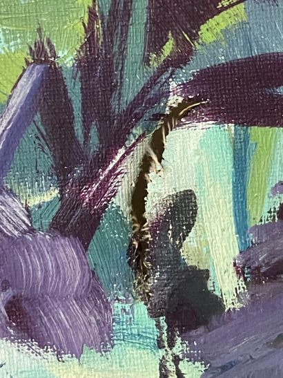 Colette PRADES-JOURDAIN ( XX°)
Jardin fleuri....