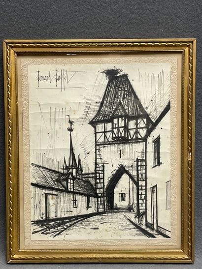 Bernard BUFFET d'après
L'Alsace
Lithographie...