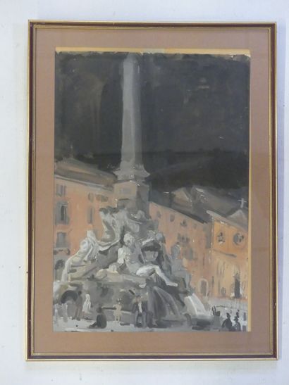 DAVIDOFF dite DEM (1889-1943) .
La Fontaine...