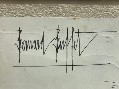 Bernard BUFFET d'après
L'Alsace
Lithographie...