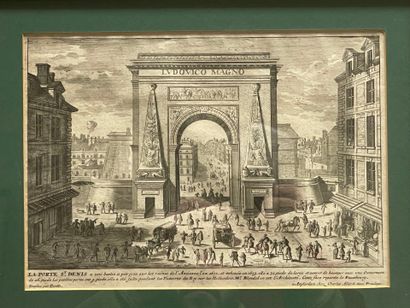PERELLE, gravé par ALLARD:
La Porte Saint...
