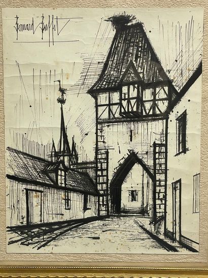 Bernard BUFFET d'après
L'Alsace
Lithographie...