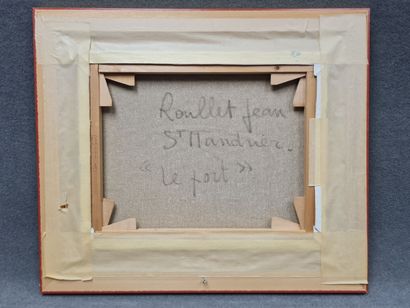 Jean ROULLET ( XX°)
Le Port de Saint Mandrier....