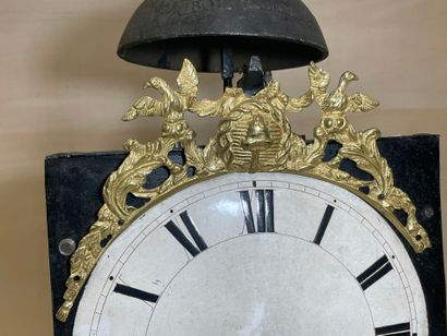 Mouvement de comtoise. 
H. :37 cm.