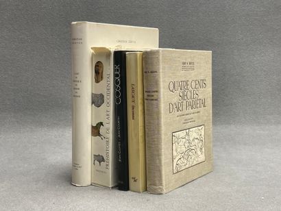 Cinq livres d'art préhistorique:
-Christian...