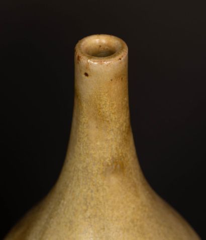 Jean CACHELEUX - Né en 1943. 
Deux vases...