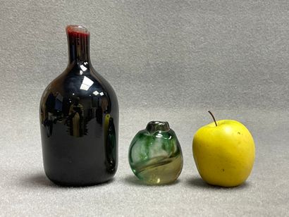 Deux verreries contemporaines
- Claude MORIN...