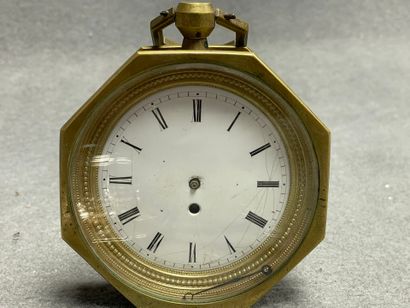 Petite coupe en bronze, Horloge et bougeoir...