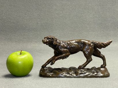 Ecole belge XX°
Chien de chasse.
Epreuve...