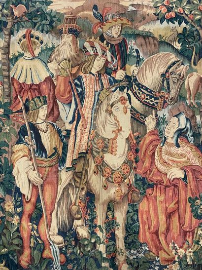Tapisserie mécanique de style médieval.
JP...