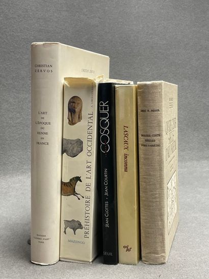 Cinq livres d'art préhistorique:
-Christian...