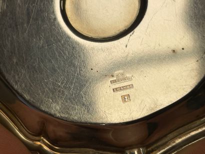 Petite coupe en bronze, Horloge et bougeoir...