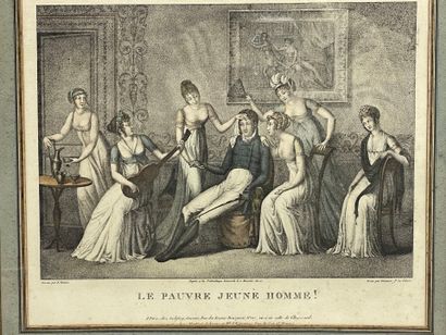 Paire de gravures début XIX°, d'après VICTOIRE,...