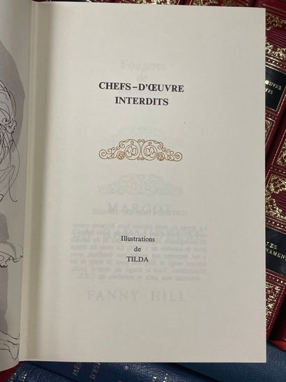 CURIOSA Chefs d'Oeuvres Interdits, 16 volumes...