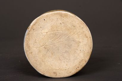 Jean POINTU (1843-1925).
Deux vases en grès...