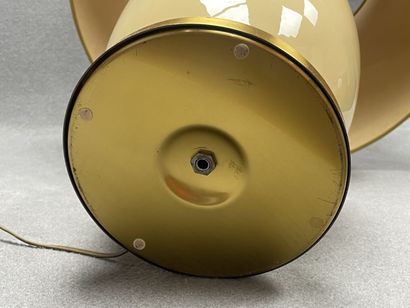 Grande lampe de salon en céramique émail...
