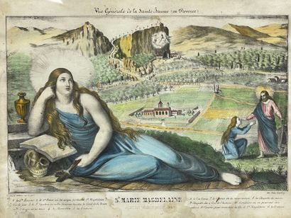 SAINTE MARIE-MADELEINE
Quatre gravures: 
-Ste...