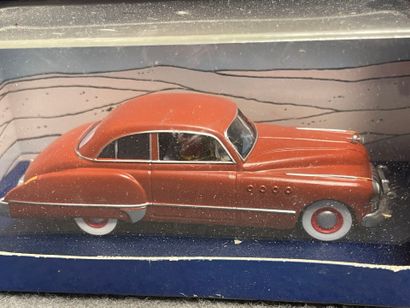 HERGE Moulinsart, en voiture TINTIN 
5 véhicules...