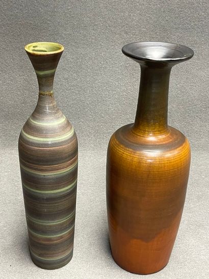 Jean ROUX (actif années 1960/1970)
Deux bouteilles.
1964,...