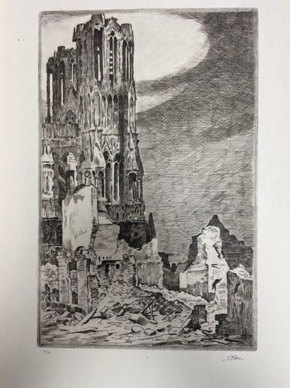 REGION : porte document avec dessins académique...