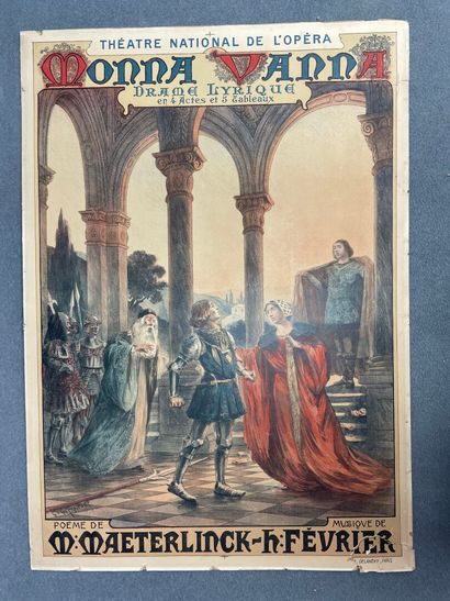 Gustave & Georges FRAIPONT (XX) 
MONNA VANNA,...