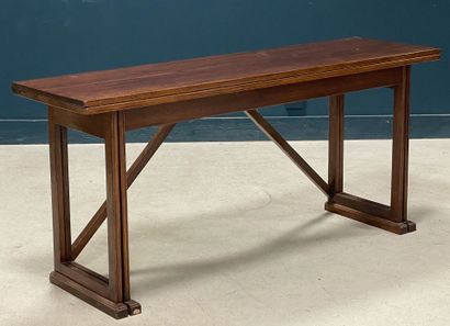 Large console extensible formant en table....