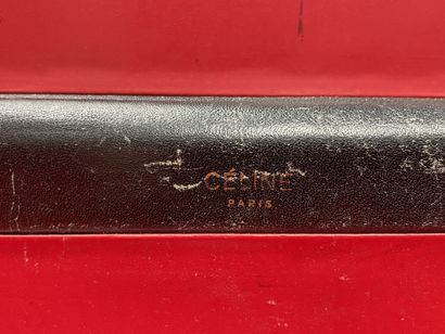 CELINE.
Malette porte-documents en cuir....