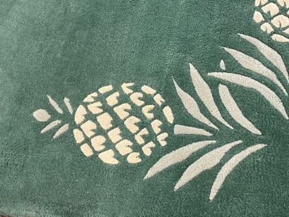 Tapis manuel Canovas XXe.
Casamance vert...