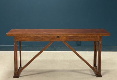 Large console extensible formant en table....