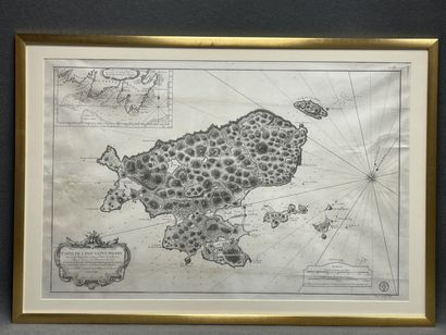 Jacques-Nicolas BELLIN : 
Carte des Isles...