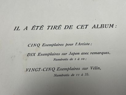 REGION : porte document avec dessins académique...