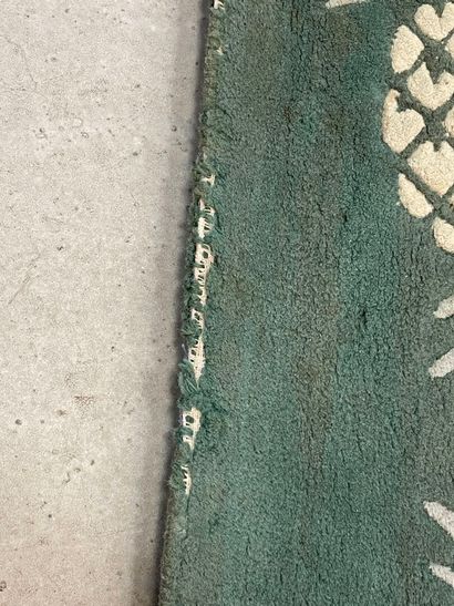 Tapis manuel Canovas XXe.
Casamance vert...