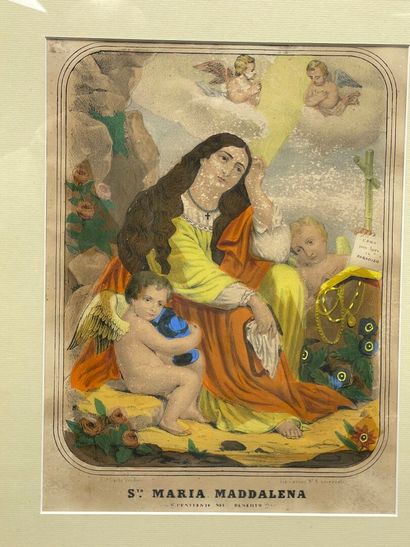 SAINTE MARIE-MADELEINE
Quatre gravures: 
-Ste...