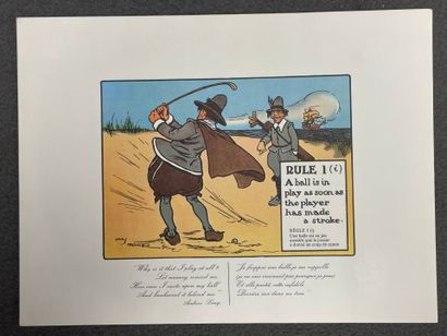 Les règles du golf illustrées par Charles...