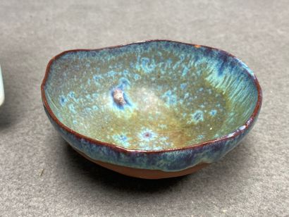 Ensemble de céramiques : 
Petite coupe creuse,...