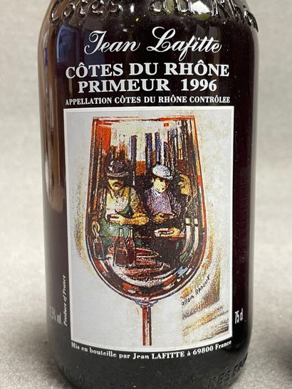 8 bouteilles: 
-Côtes du Rhône, primeur,...