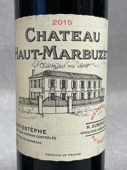 CHATEAU HAUT-MARBUZET 3 bouteilles.
1 bouteille...