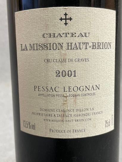 CHATEAU LA MISSION HAUT-BRION. 2001, 1 b...