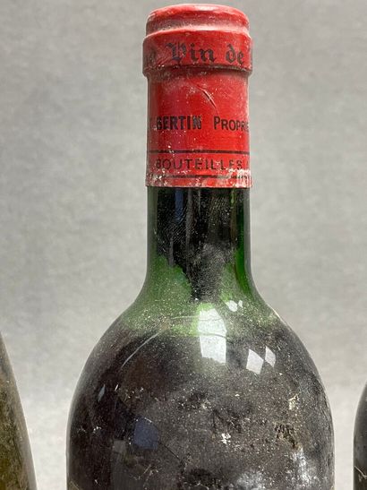 8 bouteilles: 
Chateau Olivier 1982, Condrieu...