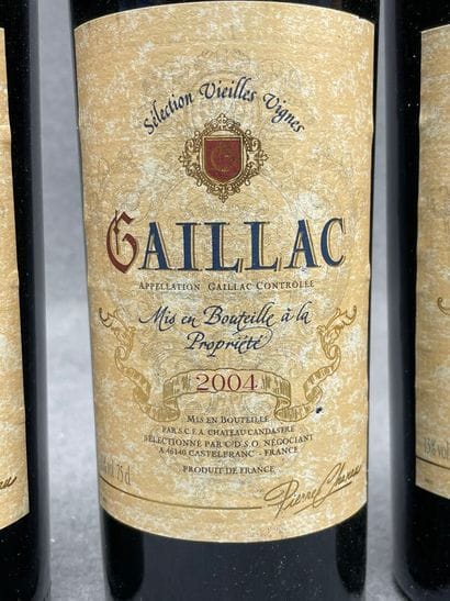 GAILLAC. Sélection vieilles vignes. Domaine...
