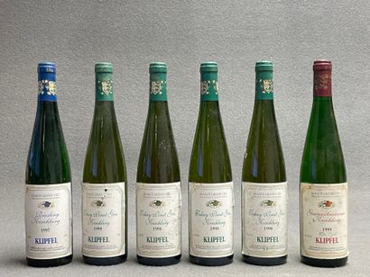 KLIPFEL: 6 bouteilles 
-Riesling Kirchberg...