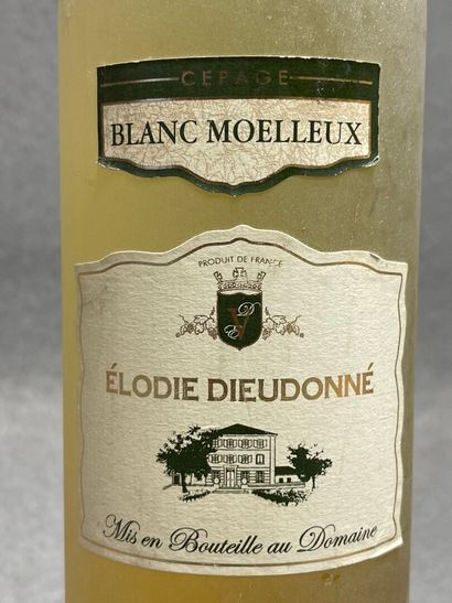 3 bouteilles: 
-Elodie Dieudonné, Blanc moelleux,...