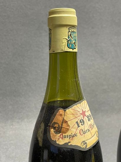 TAVEL , CHATEAU DE MANISSY 1989, 2 bouteilles...